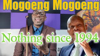 Mogoeng Mogoeng quotno improvements Since 1994quot [upl. by Attesoj]