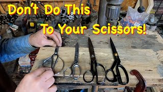 Bad Email Advice on Sharpening Scissors  Engels Coach Shop [upl. by Ahsaf]