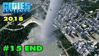 Cities Skylines PART 15 จบสึนามิ ทอร์นาโด แผ่นดินไหว มรสุมภัยพิบัติ [upl. by Nivanod]