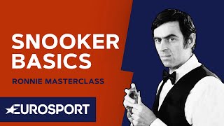 Snooker Basics  Ronnie OSullivan MasterClass  Snooker  Eurosport [upl. by Gerhardine]