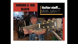 GSWJ  JP Reviews the Yamaha LL 16 D Black [upl. by Bellaude]