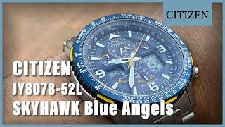 Unboxing The New Citizen SkyHawk JY807852L [upl. by Itagaki627]