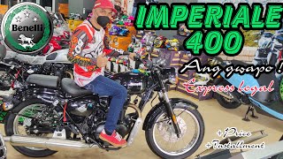 New Benelli Imperial 400 Price and Installment SPECS amp FEATURES  Express Legal Cruiser [upl. by Willem122]