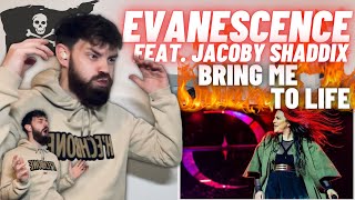 THE END GOT ME 😭 Evanescence Feat Papa Roach  Bring Me To Life 2023  REACTION [upl. by Ihteerp]