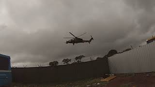 Demonstration Turkish Aerospace IndustriesAgustaWestland T129 Atak  Brasília Brazil [upl. by Ribaj]