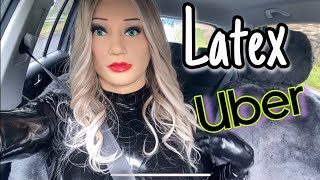 Latex Doll Driving a Car in Sydney [upl. by Cohlette]