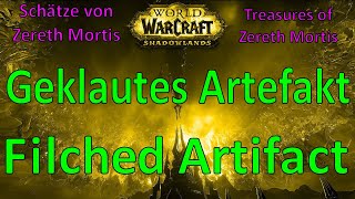 WoW  Geklautes Artefakt  Filched Artifact  Schätze von Zereth Mortis  Treasures of Zereth Mortis [upl. by Goodyear924]