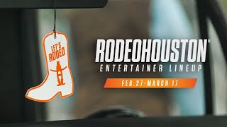 Unveiling the 2024 RODEOHOUSTON Entertainer Lineup 👀 [upl. by Peppy]