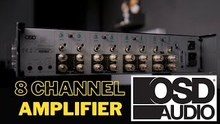 OSD 8 Channel Amplifier Unboxing amp Quick Overview [upl. by Pentha]