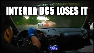 TOUGE BATTLE  Integra DC5 vs Integra DC2 [upl. by Ateekram607]