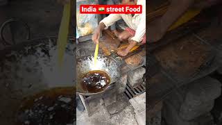 INDIA 🇮🇳 STREET FOOD COOKING ON THE STREETSfood indiastreetfood foodie shortsviraltrending [upl. by Aicirtan926]