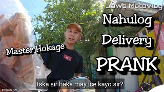 BONT BRYAN OROPEL PRANK NAHULOG DELIVERY  Jawo Motovlog [upl. by Tiena]