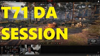 T71 DA Session  World of Tanks [upl. by Nedrah]