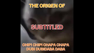 Original Subtitled Chipi Chipi Chapa Chapa Dubi Dubi Daba Daba  Christell Dubidubidu 🎶😺 [upl. by Hildy352]