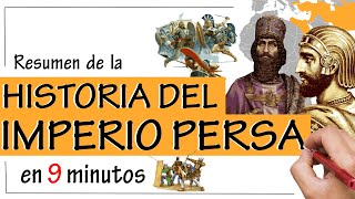 Historia del IMPERIO PERSA  Resumen  Imperio Aqueménida Guerras Médicas Caída [upl. by Ruon246]