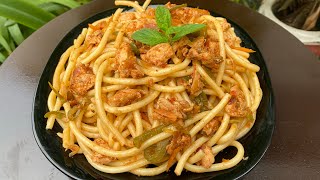 How to cook pasta reggia step by step easy recipe pasta in red sauce how to make spaghetti pasta [upl. by Oiligriv]