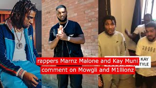 rappers Marnz Malone and Kay Muni comment on Mowgli and M1llionz ukdrill music [upl. by Pavior]