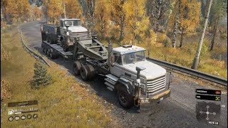 How to Load and Tow Vehicles on Trailers  SnowRunner Tutorial [upl. by Koral]