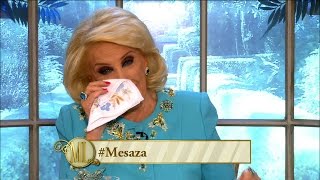 Mirtha Legrand se emocionó hasta las lágrimas con Ángela Torres [upl. by Kappel7]