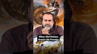 When Shri Krishna Breaks His Promise  Acharya Prashant [upl. by Asyal]