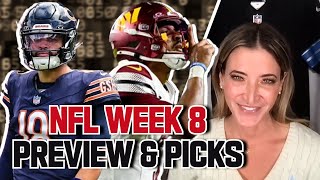 NFL Week 8 Preview amp Picks 🏈 [upl. by Lad]