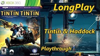 The Adventures of Tintin The Secret of the Unicorn Game  Longplay Main Campaign Walkthrough [upl. by Anigar]