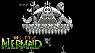 The Little Mermaid GameBoy  All Bosses [upl. by Asillam]