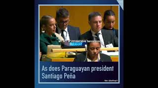 In a rare moment of moral clarity at the United Nations Argentina and Paraguay support Israel [upl. by Ingraham147]