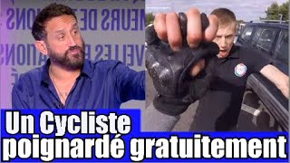 Un Cycliste poignardé par 3 racailles  Imane Yasser et Abderemane 😡 TPMP réaction [upl. by Aicirtac606]