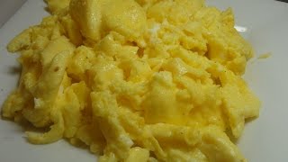 Perfect Scrambled Eggs in three simple steps [upl. by Noreht844]