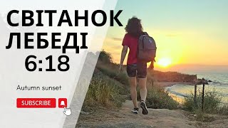 ОДЕСА🦢🦢🦢СВІТАНОК 2092024 Два рази за день на МОРЕ ЛЕБЕДІ у ФОНТАНКЕ [upl. by Laehcym]