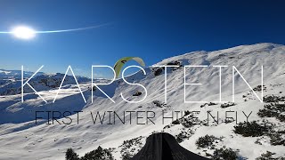 KARSTEIN WINTER HIKE N FLY [upl. by Bertasi990]