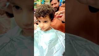 New stylish hair cut Baby hair cutting scissors ✂️ viralvideo [upl. by Bain]