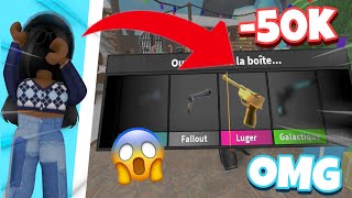 J’UNBOX UN GODLY AVEC 50000 PIÈCES DANS MURDER MYSTERY 2 [upl. by Fulviah]