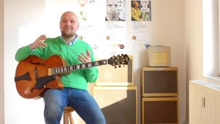 SoloJazzgitarre im Stil von Joe Pass – herzlich willkommen zum Jazzcoaching mit Marcus Armani [upl. by Sivad786]