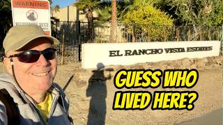 Walking Tour of The EL RANCHO VISTA ESTATES neighborhood of Palm SpringsSomeone famous lived here [upl. by Elrod870]