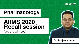 Pharmacology AIIMS 2020 Recall session We are with you [upl. by Eelyme]