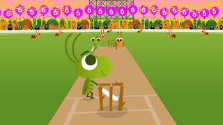 Google Doodle Cricket Gameplay [upl. by Dryfoos]