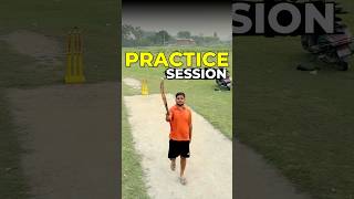 Bowling practice for game🏏😍 cricket practice game brother trending minivlog shorts [upl. by Neral12]