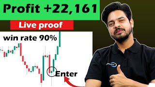 Nifty Live Trading  22161 Profit Booked  Fibonacci retracement Strategy [upl. by Alejandra]