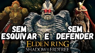 Elden Ring  DLC SEM ESQUIVAR e SEM DEFENDER [upl. by Niles]