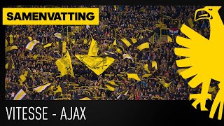 SAMENVATTING  Vitesse vs Ajax 12 [upl. by Irabaj]