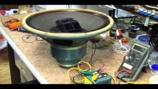 Altec 605A coaxial bench demonstration [upl. by Kurth446]