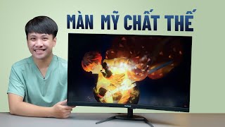 Chơi game MƯỚT MẮT với màn hình GAMING 32inch 2k 144Hz  VIEWSONIC VX3268 2KPC [upl. by Nediarb]