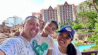 Let’s Fly to Hawaii FULL Tour DVC  Disney Aulani 1 Bedroom Villa Poolside Garden View  ￼Ko’Olina [upl. by Ralina]