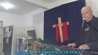 Medley de corinhos de fogo Pr Juliano cover [upl. by Ymereg]