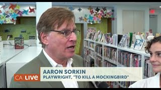 To Kill A Mockingbird  Aaron Sorkin talks to NBC California Live [upl. by Vincenz]