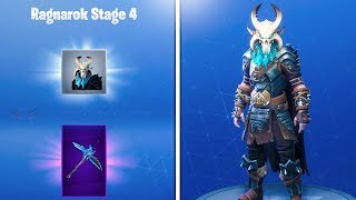 How to Unlock SECRET quotPERMAFROSTquot Pickaxe  Ragnarok Mask in Fortnite NEW Ragnarok Stage 4 [upl. by Yks]