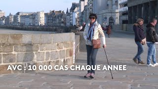 AVC  Prévention et sensibilisation en Bretagne 10 000 personnes touchées par an [upl. by Juliann]