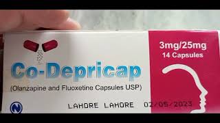 CoDepricap Olanzapine and fluoxetine [upl. by Joash]